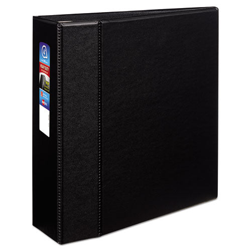 Avery® wholesale. Heavy-duty Non-view Binder With Durahinge And Locking One Touch Ezd Rings, 3 Rings, 4" Capacity, 11 X 8.5, Black. HSD Wholesale: Janitorial Supplies, Breakroom Supplies, Office Supplies.