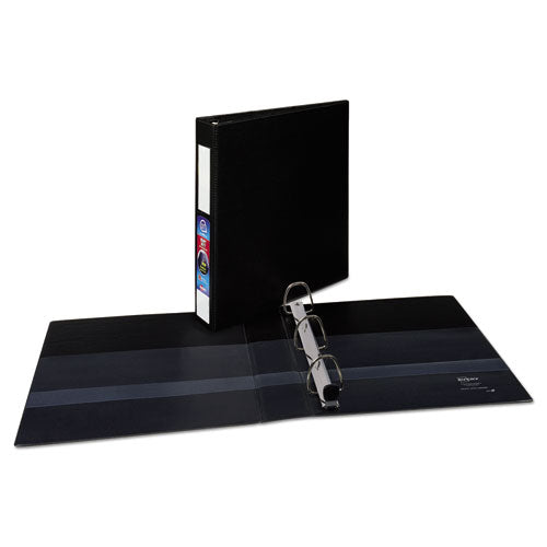 Avery® wholesale. Heavy-duty Non-view Binder With Durahinge And One Touch Ezd Rings, 3 Rings, 1.5" Capacity, 11 X 8.5, Black. HSD Wholesale: Janitorial Supplies, Breakroom Supplies, Office Supplies.