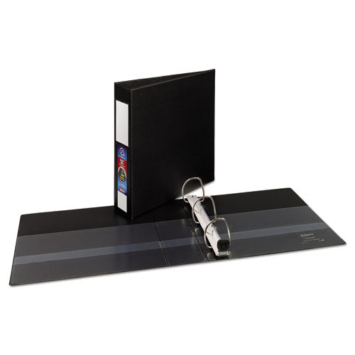 Avery® wholesale. Heavy-duty Non-view Binder With Durahinge And One Touch Ezd Rings, 3 Rings, 2" Capacity, 11 X 8.5, Black. HSD Wholesale: Janitorial Supplies, Breakroom Supplies, Office Supplies.