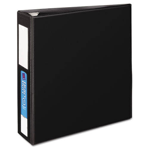 Avery® wholesale. Heavy-duty Non-view Binder With Durahinge, Three Locking One Touch Ezd Rings And Spine Label, 3" Capacity, 11 X 8.5, Black. HSD Wholesale: Janitorial Supplies, Breakroom Supplies, Office Supplies.