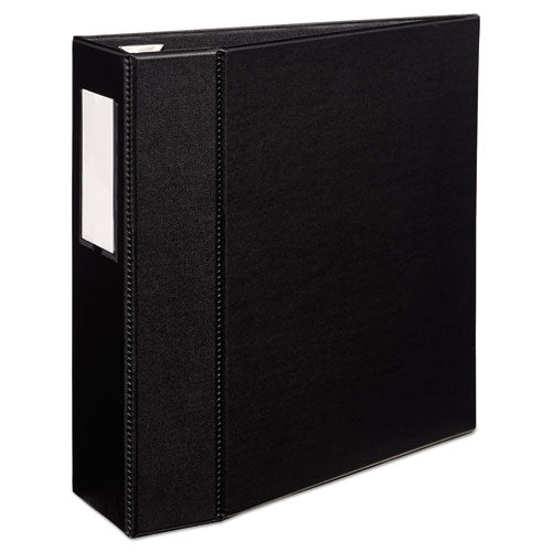 Avery® wholesale. Heavy-duty Non-view Binder With Durahinge, Three Locking One Touch Ezd Rings And Spine Label, 4" Capacity, 11 X 8.5, Black. HSD Wholesale: Janitorial Supplies, Breakroom Supplies, Office Supplies.