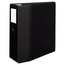 Load image into Gallery viewer, Avery® wholesale. Heavy-duty Non-view Binder, Durahinge, Three Locking One Touch Ezd Rings, Spine Label, Thumb Notch, 5&quot; Cap, 11 X 8.5, Black. HSD Wholesale: Janitorial Supplies, Breakroom Supplies, Office Supplies.