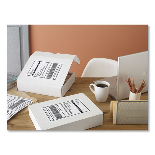 Avery® wholesale. AVERY Shipping Labels W- Trueblock Technology, Inkjet Printers, 5.5 X 8.5, White, 2-sheet, 25 Sheets-pack. HSD Wholesale: Janitorial Supplies, Breakroom Supplies, Office Supplies.