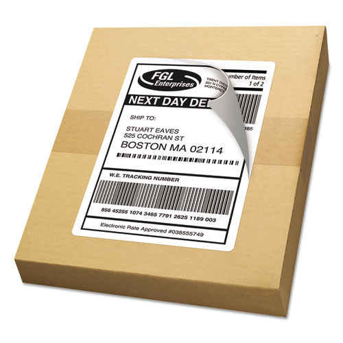 Avery® wholesale. AVERY Shipping Labels W- Trueblock Technology, Inkjet Printers, 5.5 X 8.5, White, 2-sheet, 25 Sheets-pack. HSD Wholesale: Janitorial Supplies, Breakroom Supplies, Office Supplies.