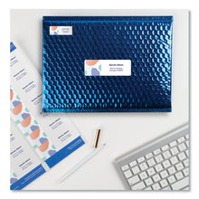 Load image into Gallery viewer, Avery® wholesale. AVERY Easy Peel White Address Labels W- Sure Feed Technology, Inkjet Printers, 1.33 X 4, White, 14-sheet, 25 Sheets-pack. HSD Wholesale: Janitorial Supplies, Breakroom Supplies, Office Supplies.