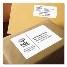 Load image into Gallery viewer, Avery® wholesale. AVERY Shipping Labels W- Trueblock Technology, Inkjet Printers, 3.5 X 5, White, 4-sheet, 25 Sheets-pack. HSD Wholesale: Janitorial Supplies, Breakroom Supplies, Office Supplies.