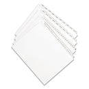 Avery® wholesale. AVERY Preprinted Legal Exhibit Side Tab Index Dividers, Allstate Style, 26-tab, Exhibit A To Exhibit Z, 11 X 8.5, White, 1 Set. HSD Wholesale: Janitorial Supplies, Breakroom Supplies, Office Supplies.