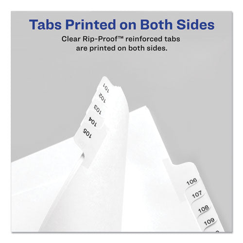 Avery® wholesale. AVERY Preprinted Legal Exhibit Side Tab Index Dividers, Allstate Style, 26-tab, Exhibit A To Exhibit Z, 11 X 8.5, White, 1 Set. HSD Wholesale: Janitorial Supplies, Breakroom Supplies, Office Supplies.