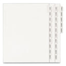 Avery® wholesale. AVERY Preprinted Legal Exhibit Side Tab Index Dividers, Allstate Style, 25-tab, Exhibit 1 To Exhibit 25, 11 X 8.5, White, 1 Set. HSD Wholesale: Janitorial Supplies, Breakroom Supplies, Office Supplies.