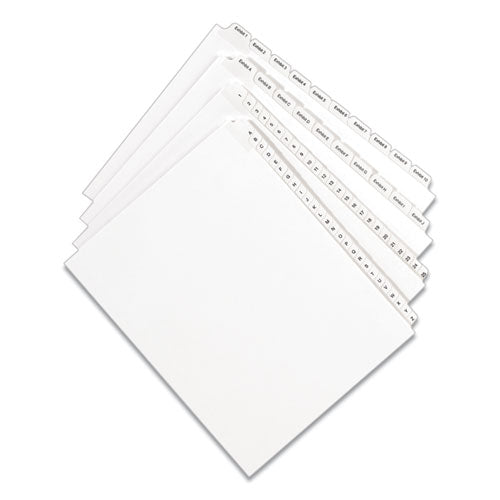 Avery® wholesale. AVERY Preprinted Legal Exhibit Side Tab Index Dividers, Allstate Style, 26-tab, J, 11 X 8.5, White, 25-pack. HSD Wholesale: Janitorial Supplies, Breakroom Supplies, Office Supplies.