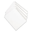 Avery® wholesale. AVERY Preprinted Legal Exhibit Side Tab Index Dividers, Allstate Style, 26-tab, V, 11 X 8.5, White, 25-pack. HSD Wholesale: Janitorial Supplies, Breakroom Supplies, Office Supplies.