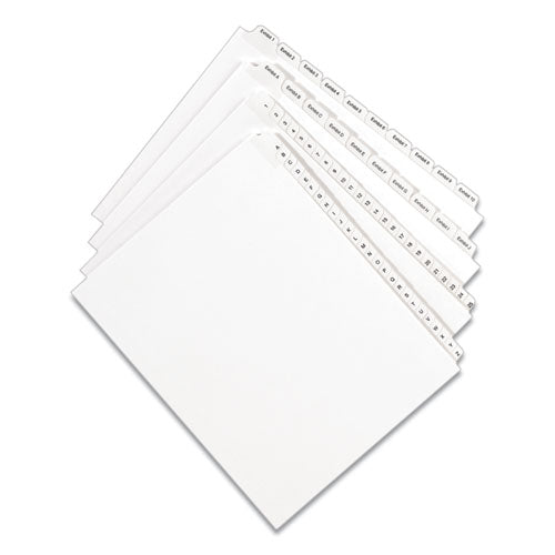 Avery® wholesale. AVERY Preprinted Legal Exhibit Side Tab Index Dividers, Allstate Style, 25-tab, 151 To 175, 11 X 8.5, White, 1 Set. HSD Wholesale: Janitorial Supplies, Breakroom Supplies, Office Supplies.