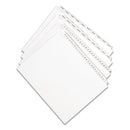 Avery® wholesale. AVERY Preprinted Legal Exhibit Side Tab Index Dividers, Allstate Style, 10-tab, 1, 11 X 8.5, White, 25-pack. HSD Wholesale: Janitorial Supplies, Breakroom Supplies, Office Supplies.