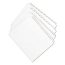 Avery® wholesale. AVERY Preprinted Legal Exhibit Side Tab Index Dividers, Allstate Style, 10-tab, 4, 11 X 8.5, White, 25-pack. HSD Wholesale: Janitorial Supplies, Breakroom Supplies, Office Supplies.