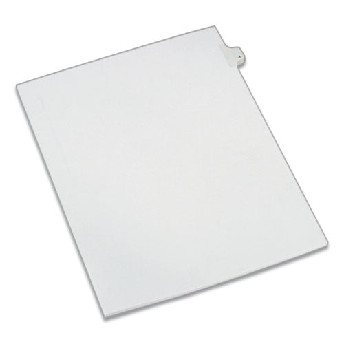 Avery® wholesale. AVERY Preprinted Legal Exhibit Side Tab Index Dividers, Allstate Style, 10-tab, 4, 11 X 8.5, White, 25-pack. HSD Wholesale: Janitorial Supplies, Breakroom Supplies, Office Supplies.