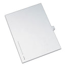 Avery® wholesale. AVERY Preprinted Legal Exhibit Side Tab Index Dividers, Allstate Style, 10-tab, 11, 11 X 8.5, White, 25-pack. HSD Wholesale: Janitorial Supplies, Breakroom Supplies, Office Supplies.