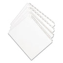 Avery® wholesale. AVERY Preprinted Legal Exhibit Side Tab Index Dividers, Allstate Style, 10-tab, 13, 11 X 8.5, White, 25-pack. HSD Wholesale: Janitorial Supplies, Breakroom Supplies, Office Supplies.