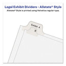 Avery® wholesale. AVERY Preprinted Legal Exhibit Side Tab Index Dividers, Allstate Style, 10-tab, 25, 11 X 8.5, White, 25-pack. HSD Wholesale: Janitorial Supplies, Breakroom Supplies, Office Supplies.