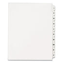 Avery® wholesale. AVERY Preprinted Legal Exhibit Side Tab Index Dividers, Allstate Style, 10-tab, I To X, 11 X 8.5, White, 1 Set. HSD Wholesale: Janitorial Supplies, Breakroom Supplies, Office Supplies.