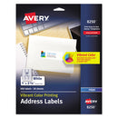 Avery® wholesale. AVERY Vibrant Inkjet Color-print Labels W- Sure Feed, 1 X 2 5-8, Matte White, 600-pk. HSD Wholesale: Janitorial Supplies, Breakroom Supplies, Office Supplies.