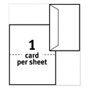 Avery® wholesale. AVERY Half-fold Greeting Cards, Inkjet, 5 1-2 X 8.5, Matte White, 30-box W-envelopes. HSD Wholesale: Janitorial Supplies, Breakroom Supplies, Office Supplies.