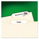 Avery® wholesale. AVERY Permanent Trueblock File Folder Labels With Sure Feed Technology, 0.66 X 3.44, White, 30-sheet, 25 Sheets-pack. HSD Wholesale: Janitorial Supplies, Breakroom Supplies, Office Supplies.