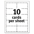 Avery® wholesale. AVERY Magnetic Business Cards, 2 X 3 1-2, White, 10-sheet, 30-pack. HSD Wholesale: Janitorial Supplies, Breakroom Supplies, Office Supplies.