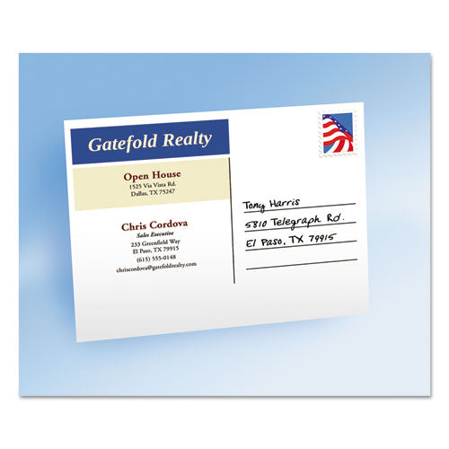 Avery® wholesale. AVERY Photo-quality Glossy Postcards For Inkjet Printers, 4 1-4 X 5 1-2, White, 100-pk. HSD Wholesale: Janitorial Supplies, Breakroom Supplies, Office Supplies.