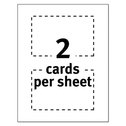 Avery® wholesale. AVERY Postcards, Inkjet, 4 X 6, 2 Cards-sheet, White, 100 Cards-box. HSD Wholesale: Janitorial Supplies, Breakroom Supplies, Office Supplies.