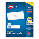 Avery® wholesale. AVERY Easy Peel White Address Labels W- Sure Feed Technology, Inkjet Printers, 1 X 4, White, 20-sheet, 100 Sheets-box. HSD Wholesale: Janitorial Supplies, Breakroom Supplies, Office Supplies.