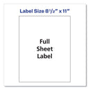 Avery® wholesale. AVERY Shipping Labels With Trueblock Technology, Inkjet Printers, 8.5 X 11, White, 100-box. HSD Wholesale: Janitorial Supplies, Breakroom Supplies, Office Supplies.