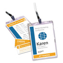 Avery® wholesale. AVERY Lanyard-style Badge Holder W-laser-inkjet Inserts, Top Load, 4.25 X 6, We, 75-pk. HSD Wholesale: Janitorial Supplies, Breakroom Supplies, Office Supplies.