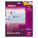 Avery® wholesale. AVERY Matte Clear Easy Peel Mailing Labels W- Sure Feed Technology, Inkjet Printers, 1.33 X 4, Clear, 14-sheet, 25 Sheets-pack. HSD Wholesale: Janitorial Supplies, Breakroom Supplies, Office Supplies.