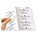 Avery® wholesale. AVERY Matte Clear Easy Peel Mailing Labels W- Sure Feed Technology, Inkjet Printers, 2 X 4, Clear, 10-sheet, 25 Sheets-pack. HSD Wholesale: Janitorial Supplies, Breakroom Supplies, Office Supplies.