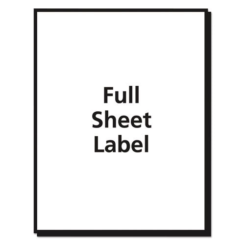 Avery® wholesale. AVERY Matte Clear Shipping Labels, Inkjet Printers, 8.5 X 11, Clear, 25-pack. HSD Wholesale: Janitorial Supplies, Breakroom Supplies, Office Supplies.