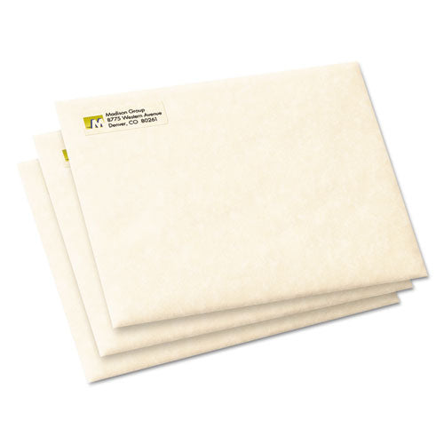 Avery® wholesale. AVERY Matte Clear Easy Peel Mailing Labels With Sure Feed Technology, Inkjet Printers, 0.5 X 1.75, Clear, 80-sheet, 25 Sheets-pack. HSD Wholesale: Janitorial Supplies, Breakroom Supplies, Office Supplies.