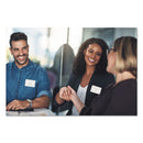 Avery® wholesale. AVERY Flexible Adhesive Name Badge Labels, 3 3-8 X 2 1-3, White-gold Border, 120-pk. HSD Wholesale: Janitorial Supplies, Breakroom Supplies, Office Supplies.