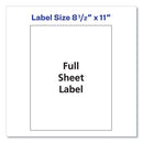Avery® wholesale. AVERY Shipping Labels With Trueblock Technology, Inkjet-laser Printers, 8.5 X 11, White, 500-box. HSD Wholesale: Janitorial Supplies, Breakroom Supplies, Office Supplies.