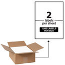 Avery® wholesale. AVERY Waterproof Shipping Labels With Trueblock Technology, Laser Printers, 5.5 X 8.5, White, 2-sheet, 500 Sheets-box. HSD Wholesale: Janitorial Supplies, Breakroom Supplies, Office Supplies.