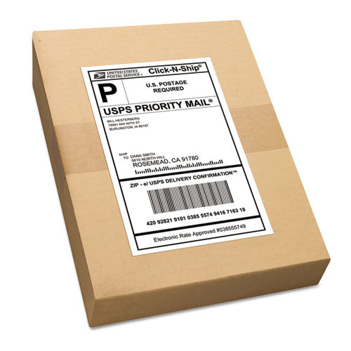 Avery® wholesale. AVERY Shipping Labels W- Trueblock Technology, Inkjet-laser Printers, 5.5 X 8.5, White, 2-sheet, 500 Sheets-box. HSD Wholesale: Janitorial Supplies, Breakroom Supplies, Office Supplies.