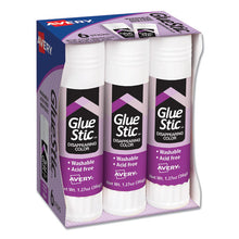 Load image into Gallery viewer, Avery® wholesale. AVERY Permanent Glue Stic Value Pack, 1.27 Oz, Applies Purple, Dries Clear, 6-pack. HSD Wholesale: Janitorial Supplies, Breakroom Supplies, Office Supplies.