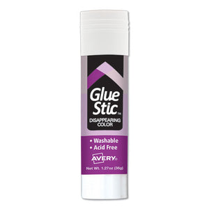 Avery® wholesale. AVERY Permanent Glue Stic Value Pack, 1.27 Oz, Applies Purple, Dries Clear, 6-pack. HSD Wholesale: Janitorial Supplies, Breakroom Supplies, Office Supplies.