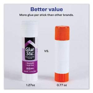 Avery® wholesale. AVERY Permanent Glue Stic Value Pack, 1.27 Oz, Applies Purple, Dries Clear, 6-pack. HSD Wholesale: Janitorial Supplies, Breakroom Supplies, Office Supplies.