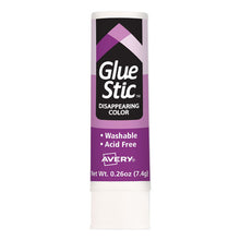 Load image into Gallery viewer, Avery® wholesale. AVERY Permanent Glue Stic Value Pack, 0.26 Oz, Applies Purple, Dries Clear, 6-pack. HSD Wholesale: Janitorial Supplies, Breakroom Supplies, Office Supplies.