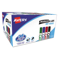 Avery® wholesale. AVERY Marks A Lot Desk-style Dry Erase Marker Value Pack, Broad Chisel Tip, Assorted Colors, 24-pack. HSD Wholesale: Janitorial Supplies, Breakroom Supplies, Office Supplies.