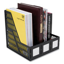 Advantus wholesale. Literature File, Three Slots, Black. HSD Wholesale: Janitorial Supplies, Breakroom Supplies, Office Supplies.