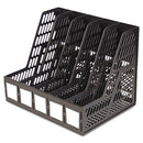 Advantus wholesale. Literature File, Five Slots, Black. HSD Wholesale: Janitorial Supplies, Breakroom Supplies, Office Supplies.