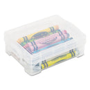 Advantus wholesale. Super Stacker Crayon Box, Clear, 4 3-4 X 3 1-2 X 1 3-5. HSD Wholesale: Janitorial Supplies, Breakroom Supplies, Office Supplies.