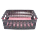 Advantus wholesale. Weave Bins, 14.25 X 10.25 X 4.75, Black, 2-pack. HSD Wholesale: Janitorial Supplies, Breakroom Supplies, Office Supplies.