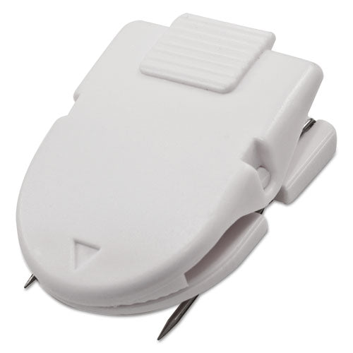 Advantus wholesale. Wall Clips For Fabric Panels, 60 Sheets, White, 10-box. HSD Wholesale: Janitorial Supplies, Breakroom Supplies, Office Supplies.